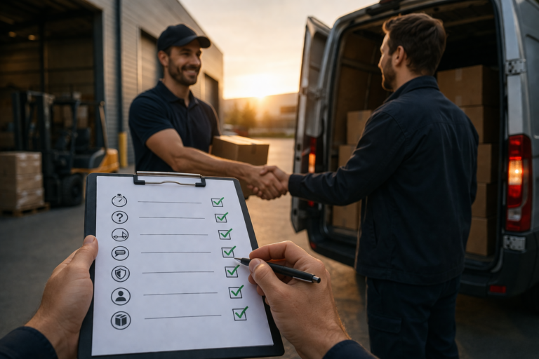 choosing a courier