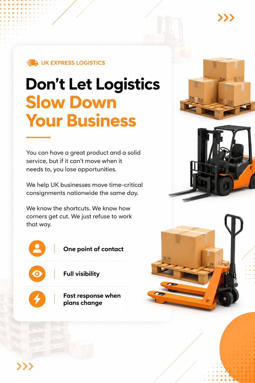 Same-Day Courier UK | Direct Reliable Delivery | Real Dispatch