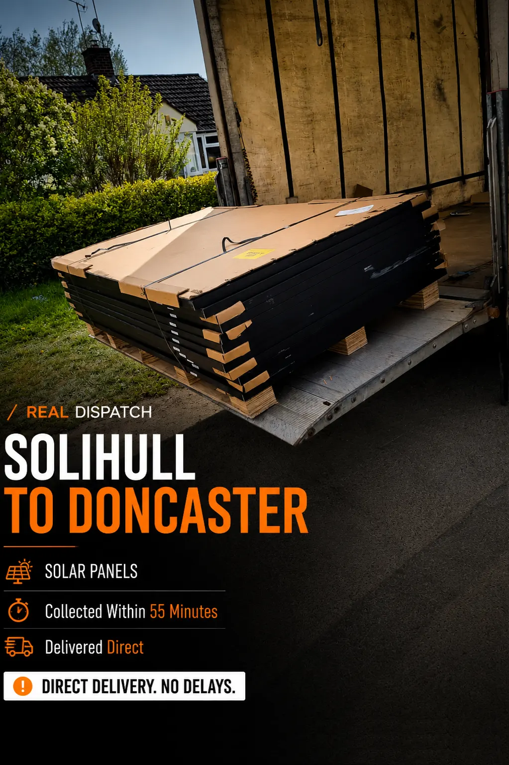 Same-Day Courier UK | Direct Reliable Delivery | Real Dispatch 1-2